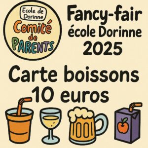 Carte boissons